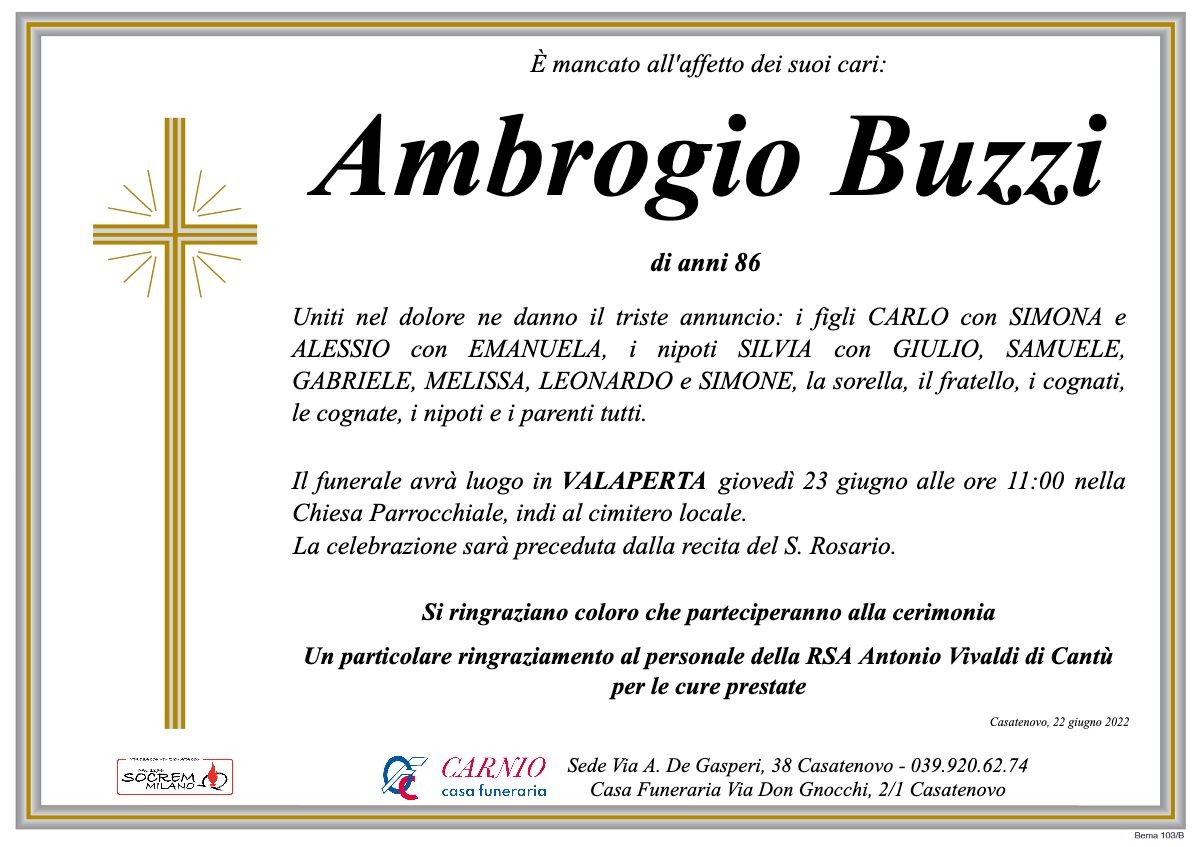 Ambrogio Buzzi
