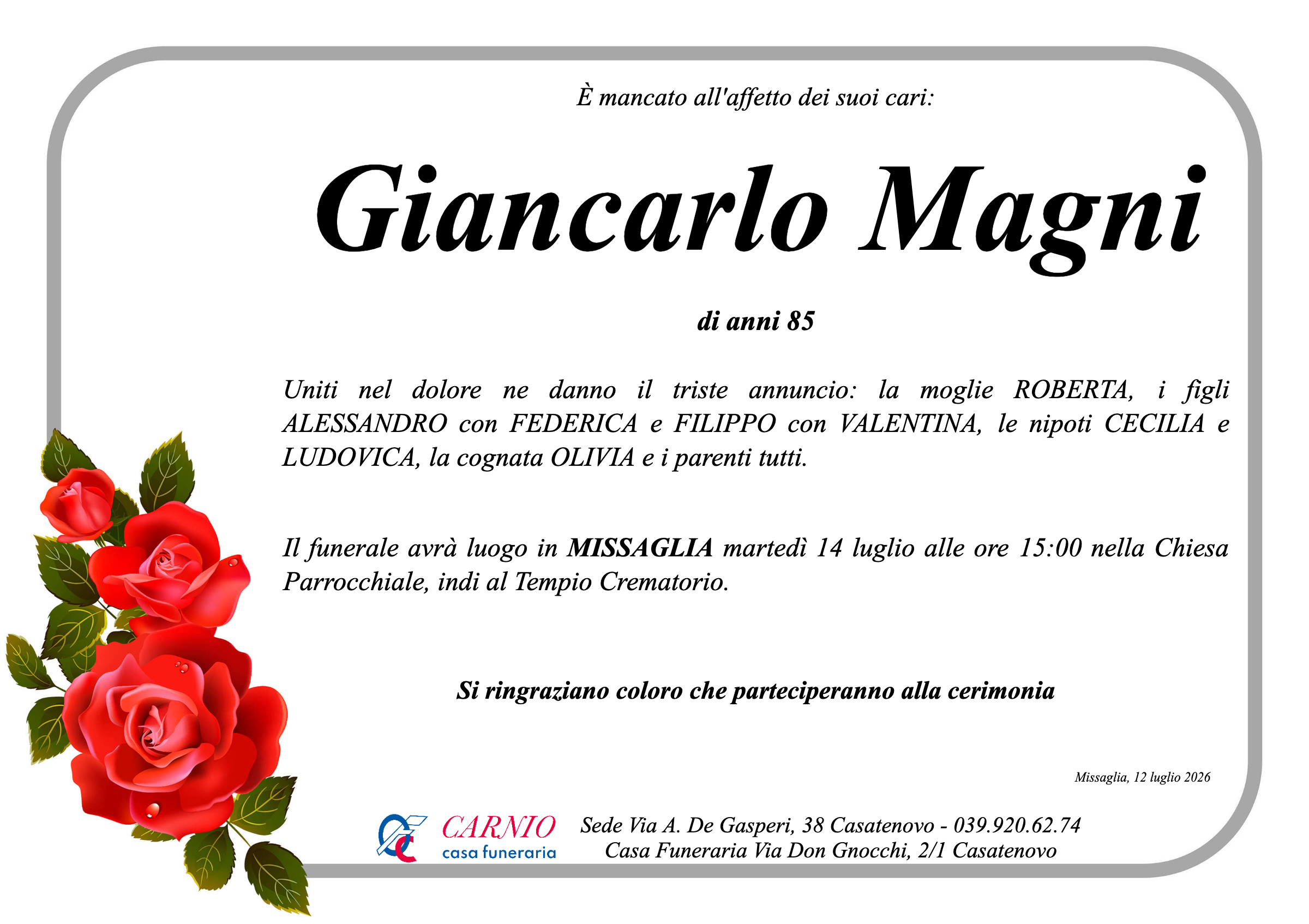 Giancarlo Magni
