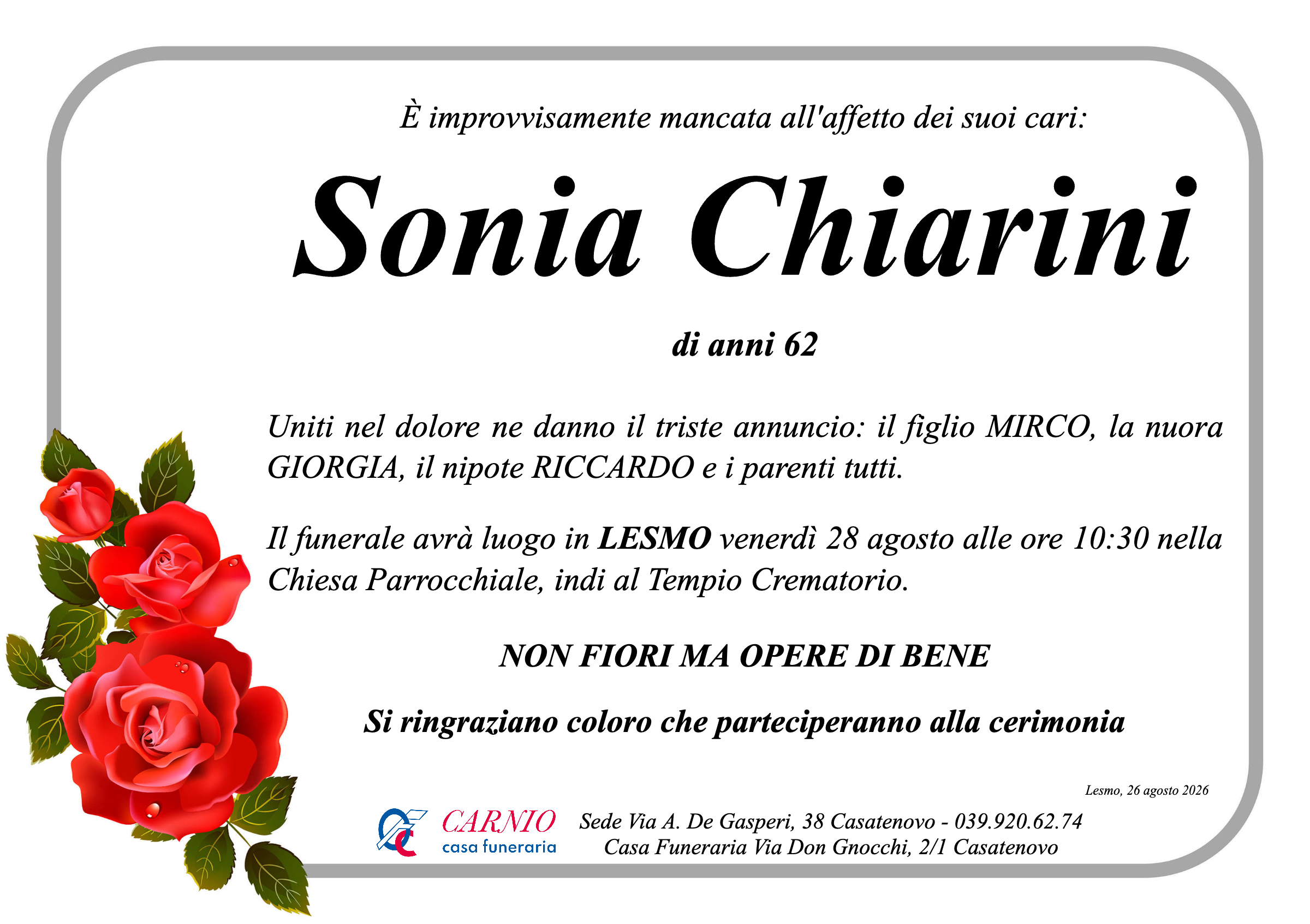 MANIFESTO Chiarini Sonia