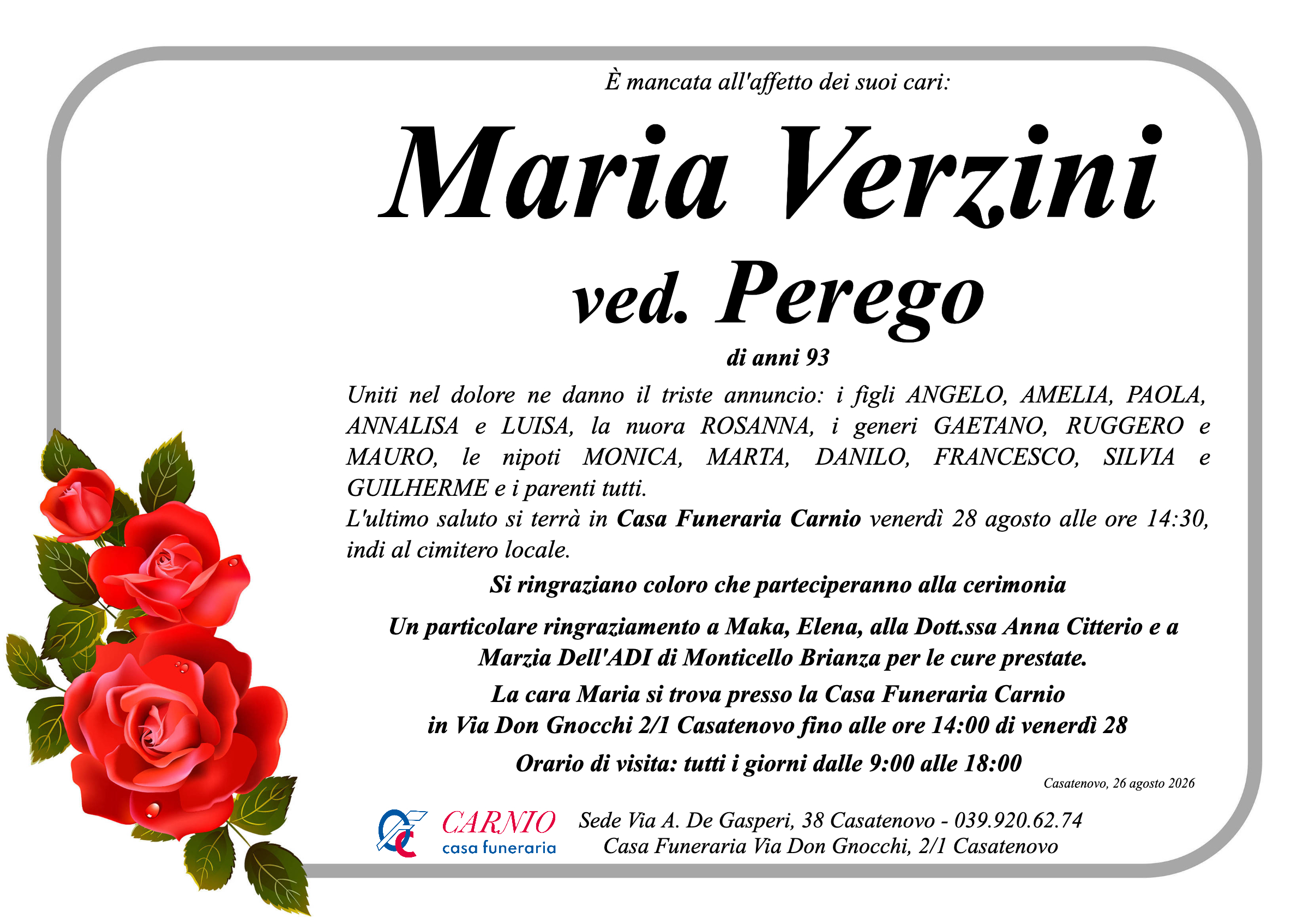 MANIFESTO Maria Verzini