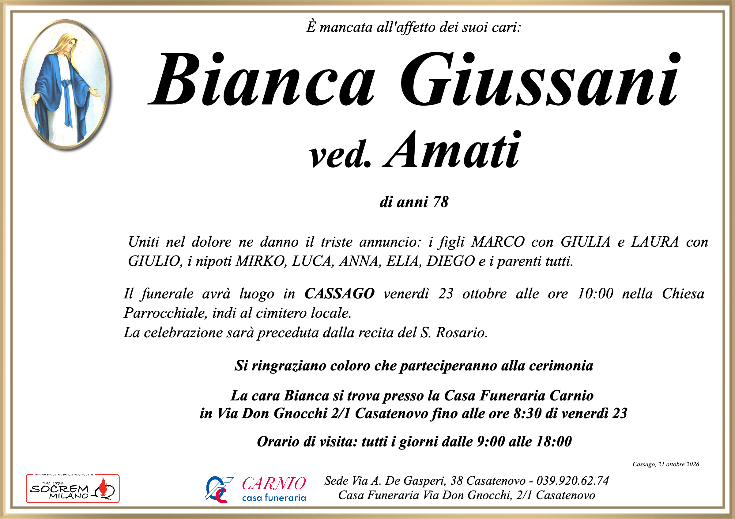 Bianca Maria Giussani
