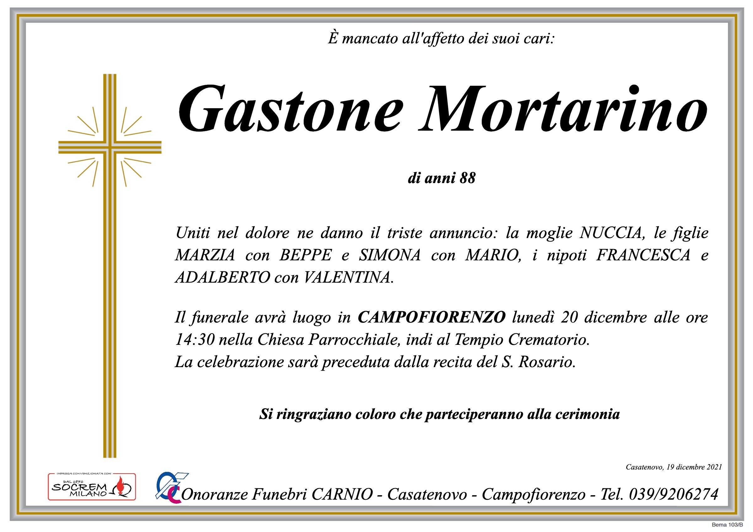 Gastone Mortarino